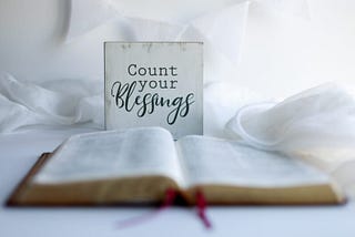 A gift to yourself: Count your blessings