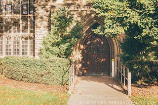 The autumn at University of Toronto 多大秋色