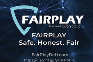 FairPlay Token $FRPY — A Safe Token Designed To Make Trading Fun
