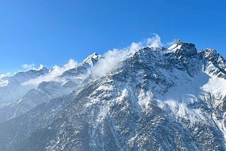 Valmalenco ski resort in Northern Italy.