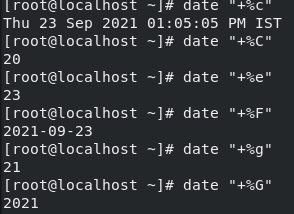 Date Command in Linux