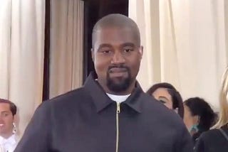 Kanye West smirking — Sidhant Kisshor Medium Article