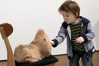 Hyperrealism, artist practice, and material usage: Duane Hanson & Patricia Piccinini