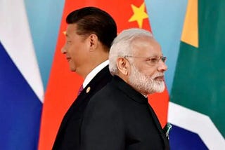 Xi Jinping and Narendra Modi