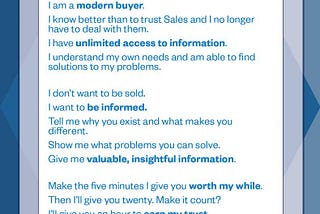 The Empowered Buyer™ Manifesto