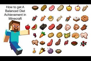 How to get ‘A Balanced Diet’ advancement in Minecraft