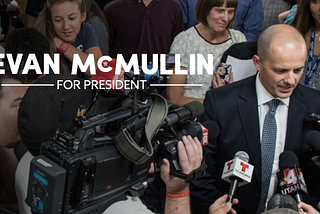 I’m supporting Evan McMullin