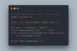 How to download and record videos from Youtube using Python