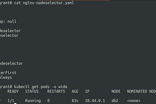 Scheduling pods in kubernetes