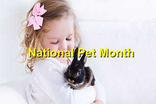 National Pet Month: Celebrating Our Furry Friends