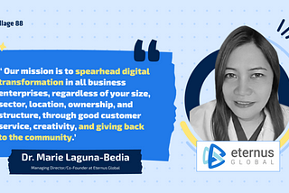 Interview with Eternus Global for the Top 500 Tech Companies in the Philippines