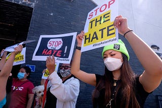support and uplift asian americans stop the hate