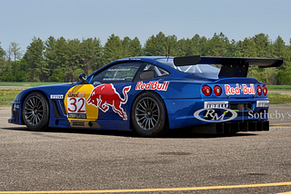 2000 Ferrari 550 GT1 Race Car Prevails Before Retirement