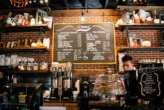 Hipster Coffee Shops And Capitalism — An illustration of economic systems, capitalism and socialism