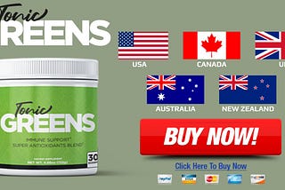 Tonic Greens Powder (USA, UK, CA, AU & NZ) Review & Buy