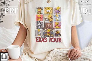 Pooh Bear Eras Tour Shirt — Inspired by Taylor Swift