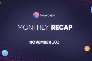 Recap of the Month of November