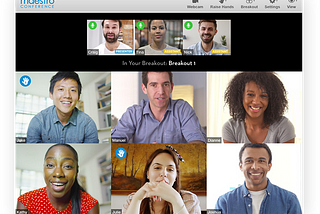 MaestroConference’s Video Breakout Capabilities