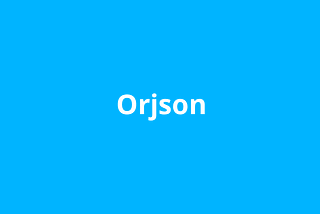 Introducción a orjson