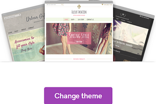 How do I change the template on GoDaddy website builder?