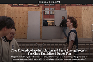 Degree Analytics Featured in the WSJ — Understanding How Campus has Changed Since Pre-Pandemic