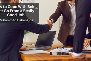 How to Cope With Being Let Go From a Really Good Job — Muhammad Babangida | Professional Overview
