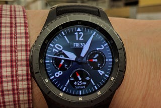 My Samsung Gear S3 — Noxcivis