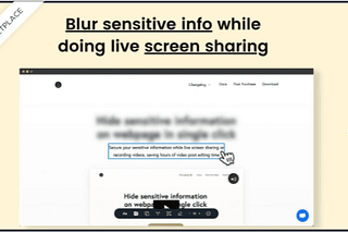 Blurweb App Review 2021: Hide Sensitive information while screen sharing