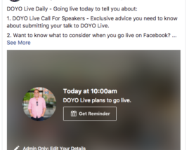 10 Things to Consider When Going Live On Facebook