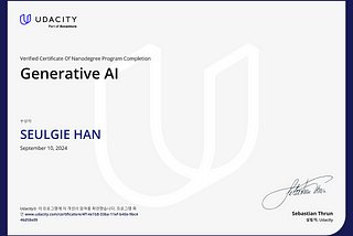 How I Rediscovered Momentum and Confidence Through Udacity’s Generative AI Nanodegree