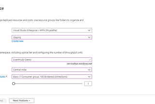 Azure Event Hub logging, monitoring and alerting