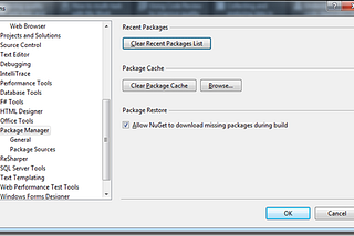 Restoring NuGet packages for streamlined team workflow