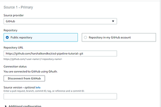 Create CI/CD pipeline for Docker Images in AWS