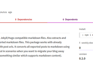 medium-2-md: Convert Medium posts to markdown with front matter