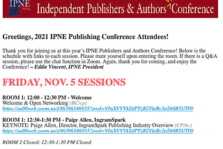 The Independent Publishers of New England Kills It With Their Virtual Conference