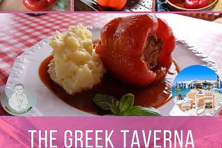 The Greek Taverna Stuffed Peppers Recipe