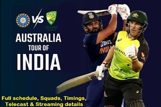 India vs Australia 2022