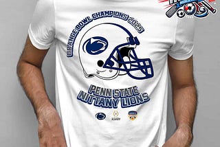 Capital One Orange Bowl Merch 2025 Champions Penn State Nittany Lions CFP Semifinal Unisex T-Shirt