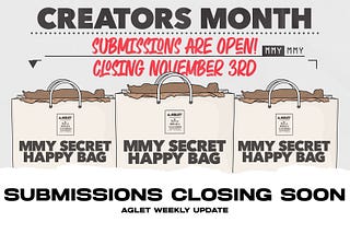 Last days for Creators Month submissions, new collab, and Design Contest winners!