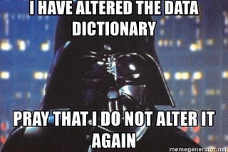 How can you load a Data Dictionary into BigQuery again and again . . . ?