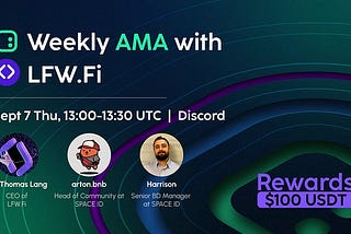 Итоги AMA | SPACE ID & LFW.Fi