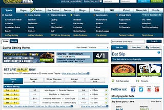 Sports betting online