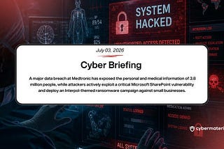 Cyber Briefing: 2026.07.03