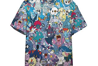 Embrace the Aloha Spirit with the Pokemon Hawaiian Shirt 2024