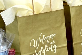 53 Phrases for Your Wedding Welcome Bags