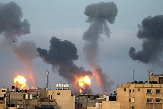 Israel Hits Gaza With Deadly Airstrikes Amid Rocket Fire by Hamas