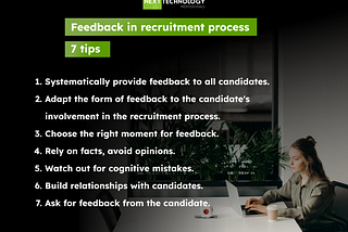 Feedback in the Recruitment Process — 7 Tips on how to Give it