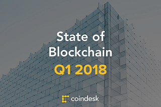 Coindesk Q1 2018 Research report — Printable PDF format