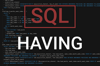 Fundamental SQL Group By and Having