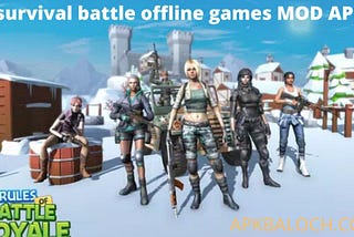 Survival Battle Offline Games 2.1.4 MOD APK (Unlimited Money) Free Download For Android